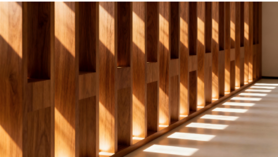 Title: Beyond Conventional Materials: How Natural Wood Veneer Linear Panels Elevate Commercial Space Value by 30%